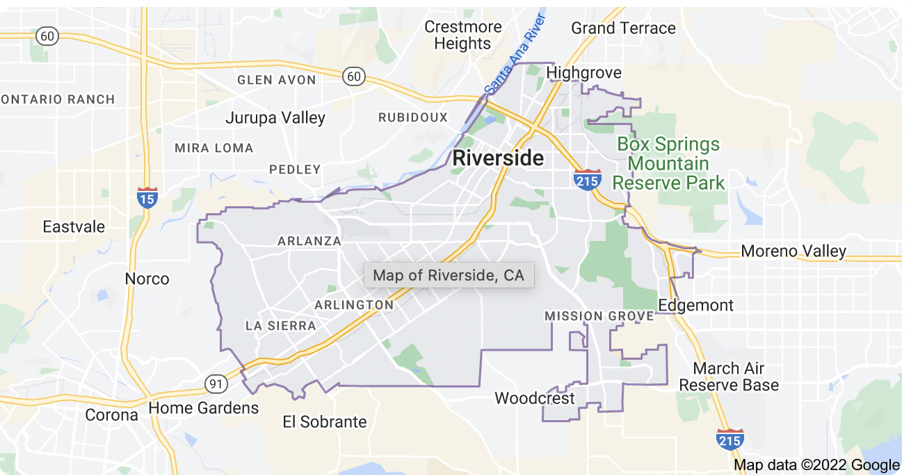 Riverside Photographer Map